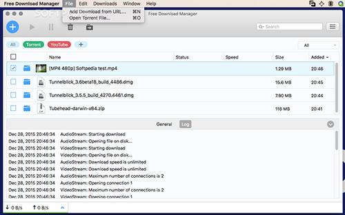 Free Download Manager Mac版截图