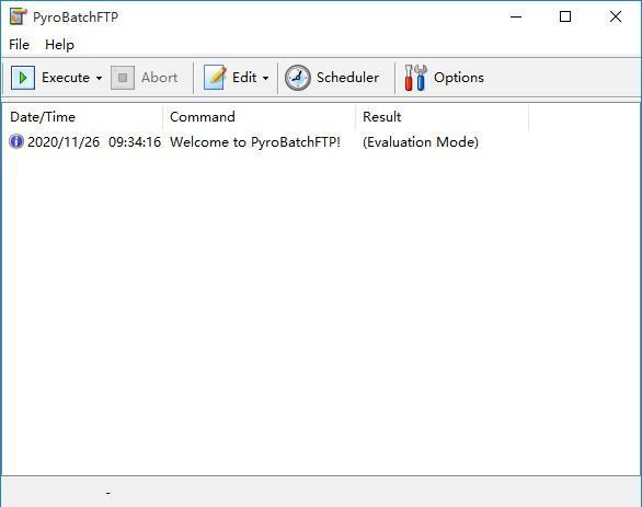 PyroBatchFTP(文件传输软件)截图