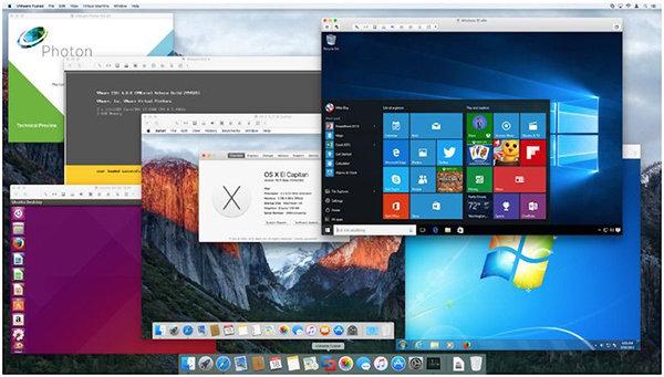 VMware Fusion 8 Mac版截图