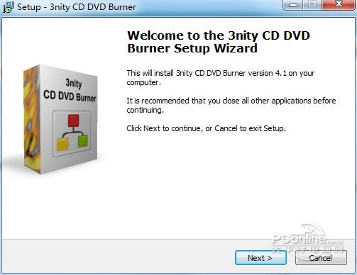 3nity CD DVD BURNER截图