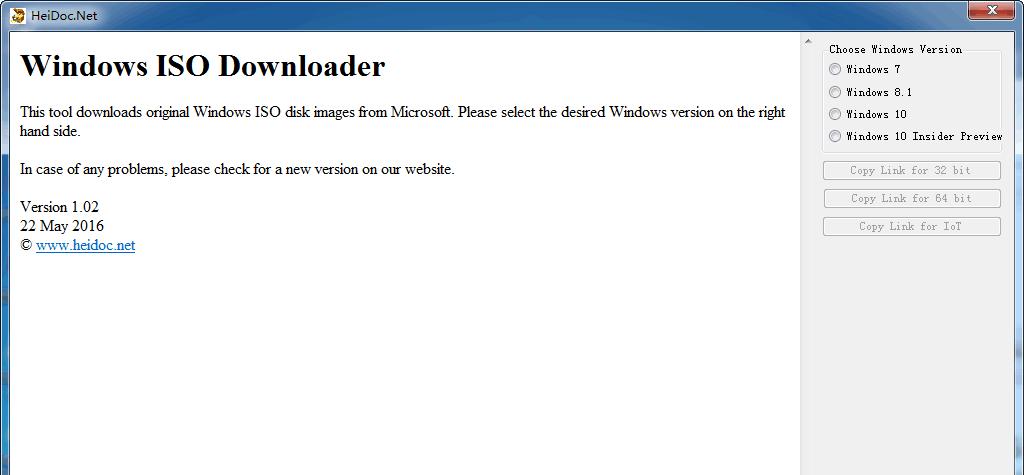 Microsoft Windows ISO Download Tool 8.37截图