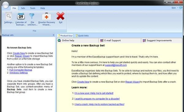 EaseBackup(系统文件备份软件) 8.09 官方版 EaseBackup(系统文件备份软件) 8.09 官方版