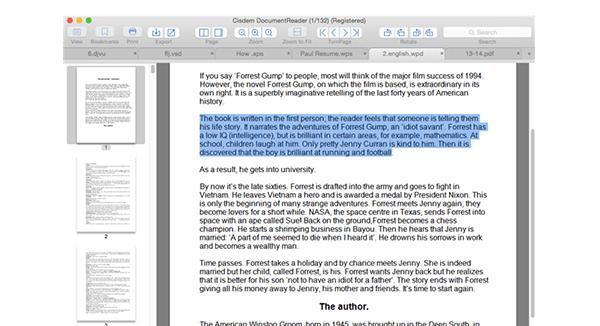 Cisdem Document Reader 3 Mac版 5.0.0 Mac版 Cisdem Document Reader 3 Mac版