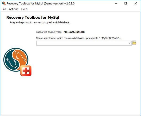 Recovery Toolbox for MySQL(MySQL数据库修复软件)截图