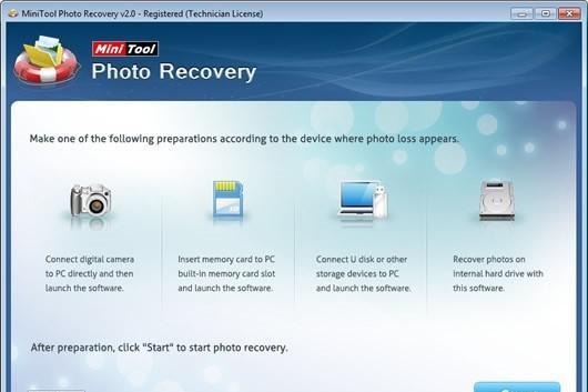 MiniTool Photo Recovery(照片恢复软件) 3.0 官方版 MiniTool Photo Recovery(照片恢复软件)