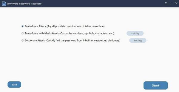 Any Word Password Recovery(Word密码恢复工具) 9.9.8.0 Any Word Password Recovery(Word密码恢复工具)