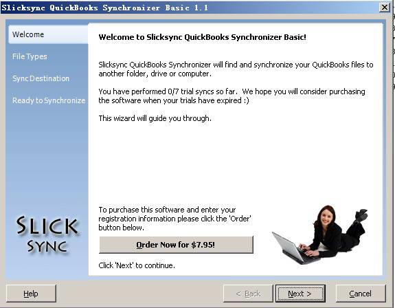 Slicksync QuickBooks Synchronizer截图