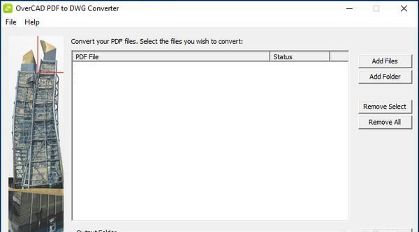 OverCAD PDF TO DWG Converter(PDF转DWG工具)