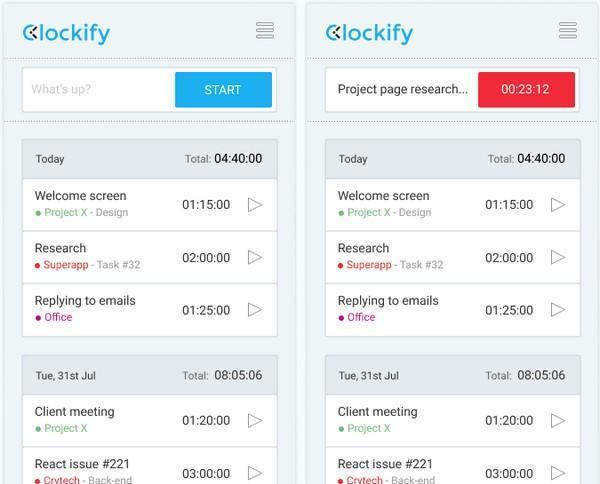 Clockify(时间追踪软件)