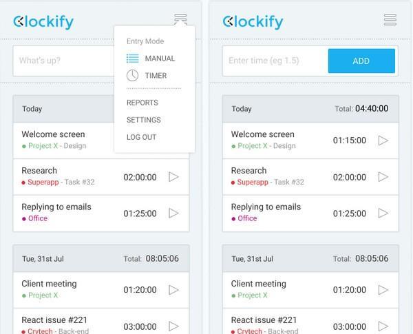 Clockify(时间追踪软件)