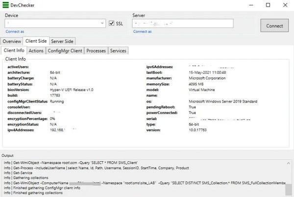 DevChecker(远程诊断工具)