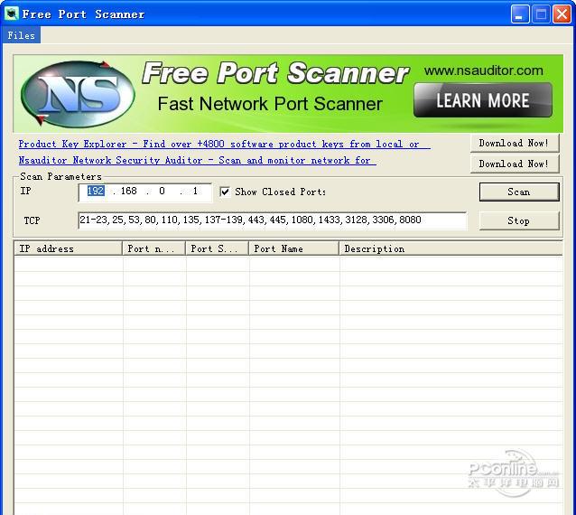 FreePortScanner 3.6.3 FreePortScanner 3.6.3