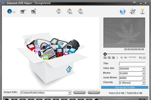 DawnArk DVD Ripper(DVD翻录工具)