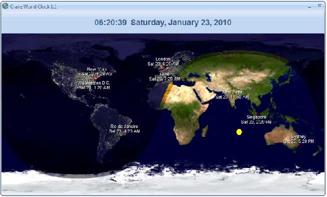 EarthSunX 3.40截图