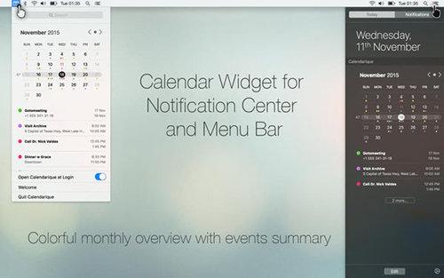 Calendarique Mac版截图