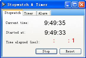 电脑秒表计时器(Stopwatch & Timer )截图