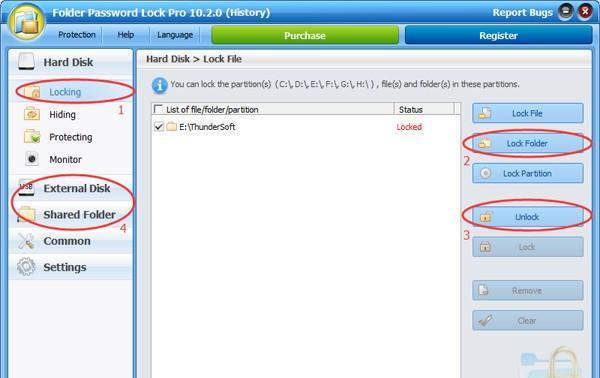 ThunderSoft Folder Password Lock(文件夹加密软件)