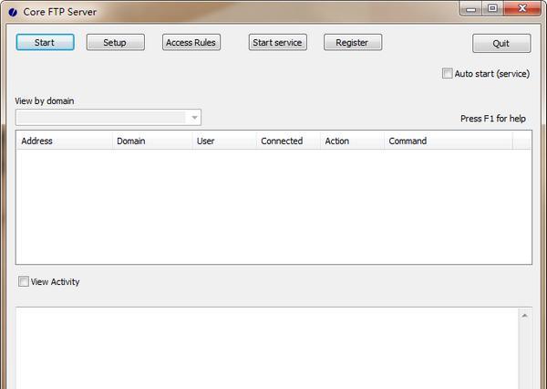 Core FTP Server(FTP服务器)截图
