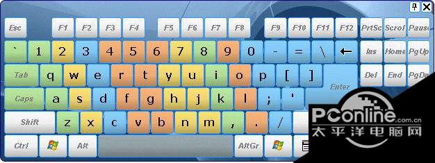 Comfort On-Screen Keyboard截图