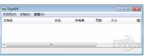 TinyPDF虚拟打印机截图