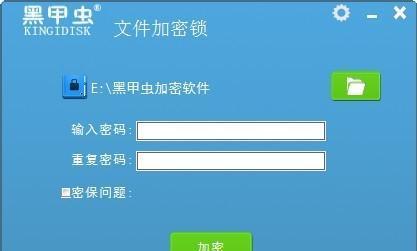 黑甲虫文件加密锁截图