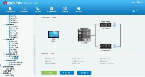 瑞信CDP容灾备份软件截图