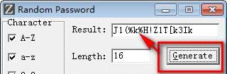 Random Password(随机密码生成工具)截图
