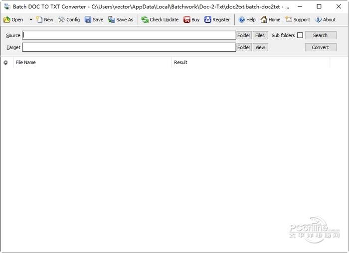 Batch DOC to TXT Converter截图