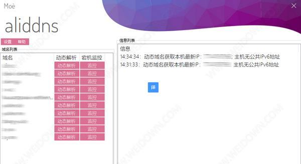 DynSpod(DNSPOD动态域名解析)截图