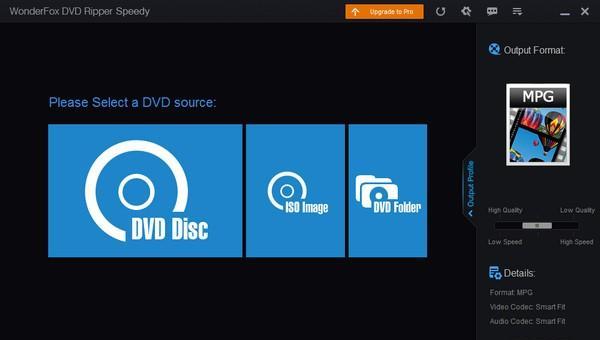 WonderFox Free DVD Ripper Speedy(DVD翻录工具)