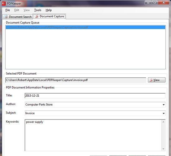 PDFKeeper(PDF管理工具)截图