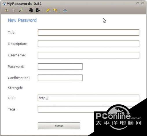 MyPasswords 2.92截图