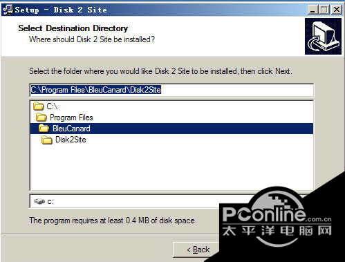 Disk2Site 1.6截图