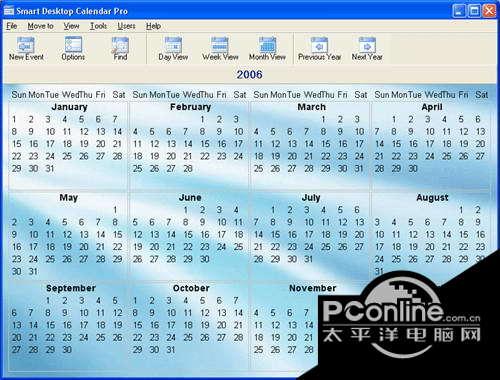 Smart Desktop Calendar截图