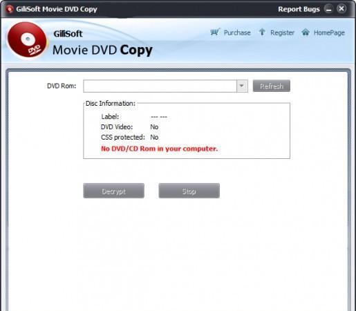 Gilisoft Movie DVD Copy(光盘复制软件)截图