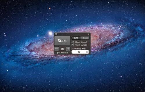 鼠标连点器RapidClick Mac版截图