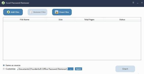 ThunderSoft Excel Password Remover(Excel密码去除工具)