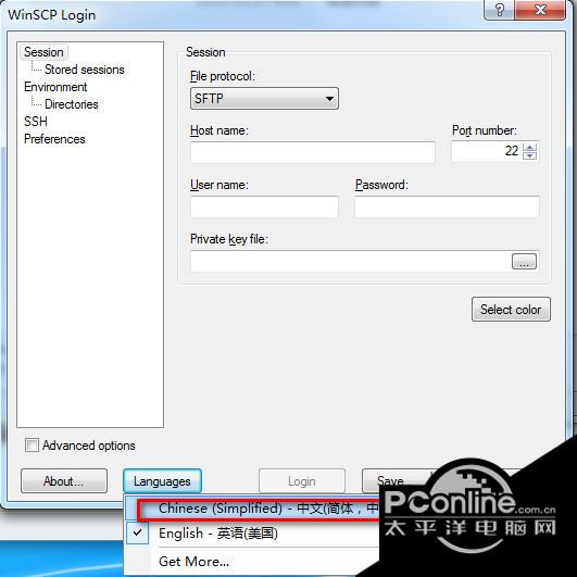 WinSCP(SFTP客户端) 5.9.3截图