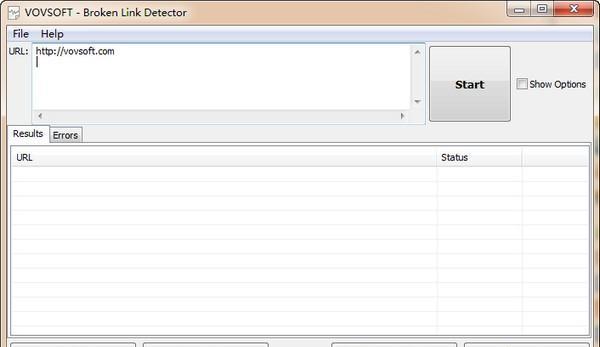 VovSoft Broken Link Detector(网站死链检测软件)截图