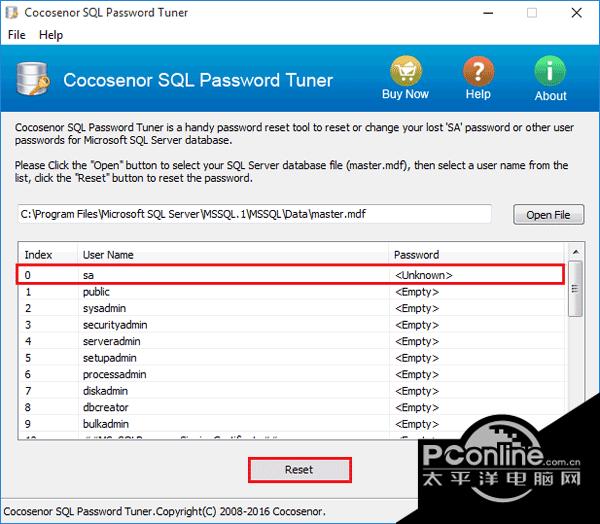 Cocosenor SQL Password Tuner 3.1.0截图