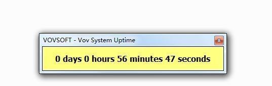 Vov System Uptime(系统运行时间显示工具)截图
