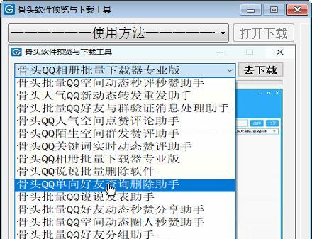 骨头软件预览与下载工具截图