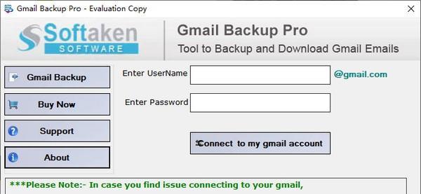 Softaken Gmail Backup Pro(邮箱备份工具)