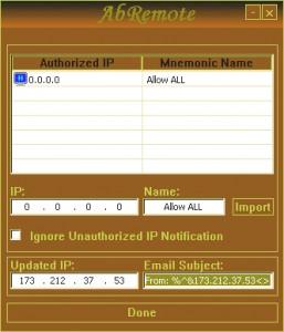 AbRemote Pro 4.2截图