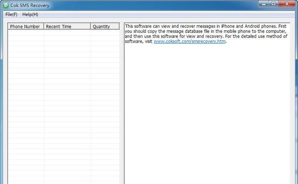 短信恢复工具(Cok SMS Recovery) 3.7 官方版 短信恢复工具(Cok SMS Recovery)
