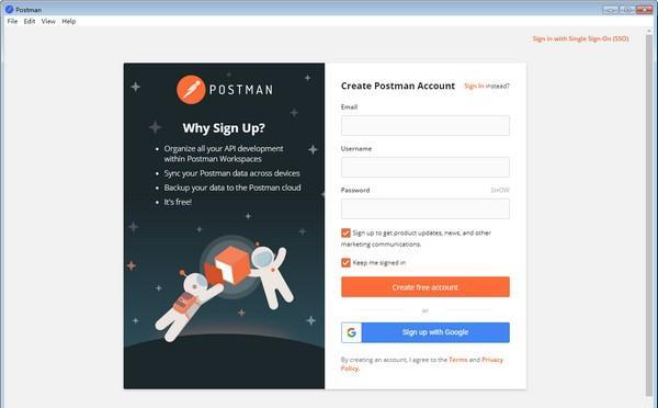 Postman Canary截图