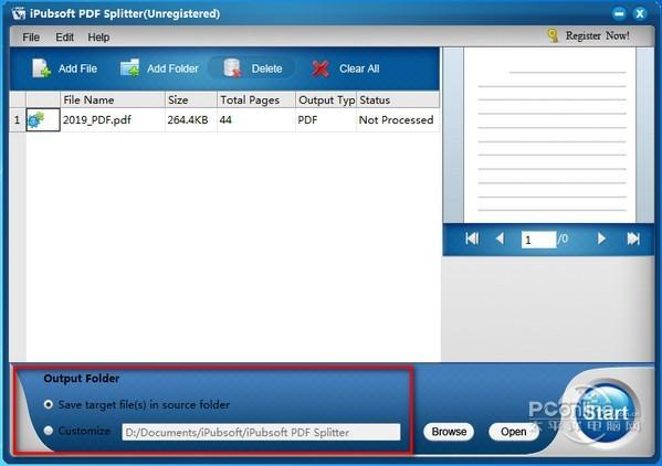 iPubsoft PDF Splitter截图