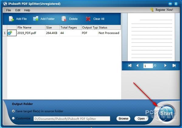 iPubsoft PDF Splitter截图