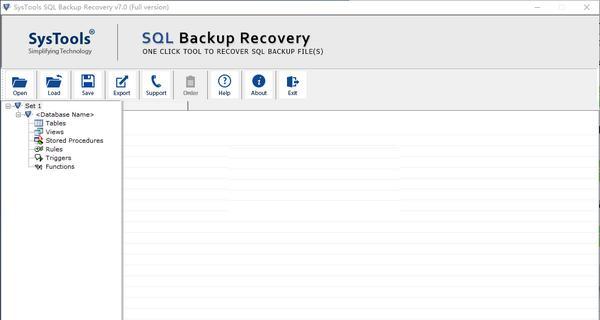 SysTools SQL Backup Recovery(数据库备份恢复工具)