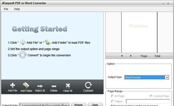 4Easysoft PDF to Word Converter(PDF转Word软件)